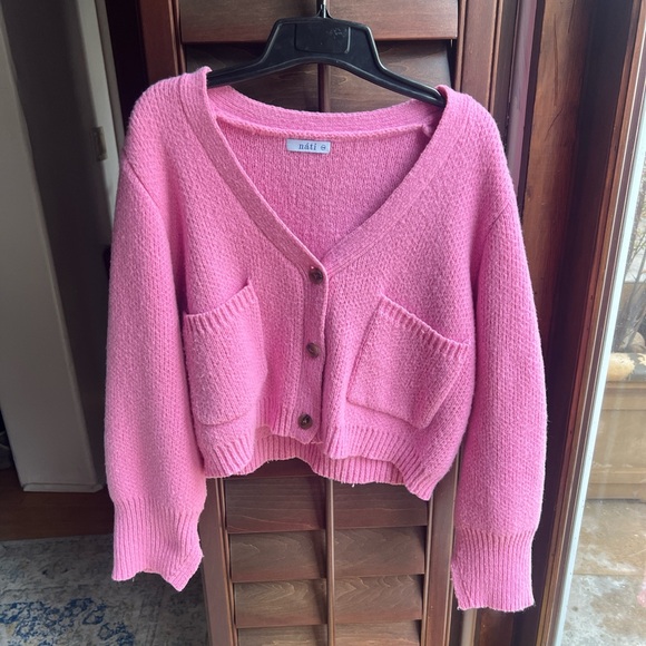 Nati Botique Pink Cardigan - Picture 4 of 6